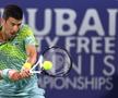 Novak Djokovic, învins de Daniil Medvedev la Dubai