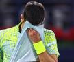 Novak Djokovic, învins de Daniil Medvedev la Dubai