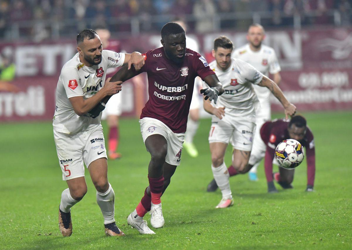 Problema remarcată la Rapid după 0-1 cu Hermannstadt: „În prima repriză a jucat în 10”