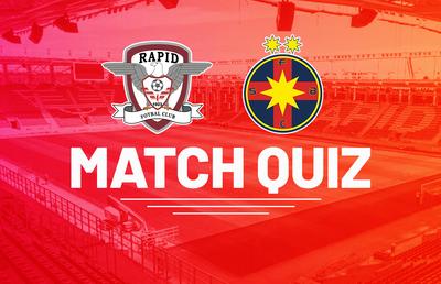 Te simți inspirat? Participă gratuit la Quiz-ul despre Rapid - FCSB și ia-ne premiile!