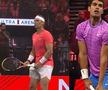 Rafael Nadal și Carlos Alcaraz, în Netflix Slam / Captură Twitter