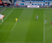 primul penalty pe care Rapid ar fi trebuit să-l primească la Craiova, foto: captură de ecran Orange Sport