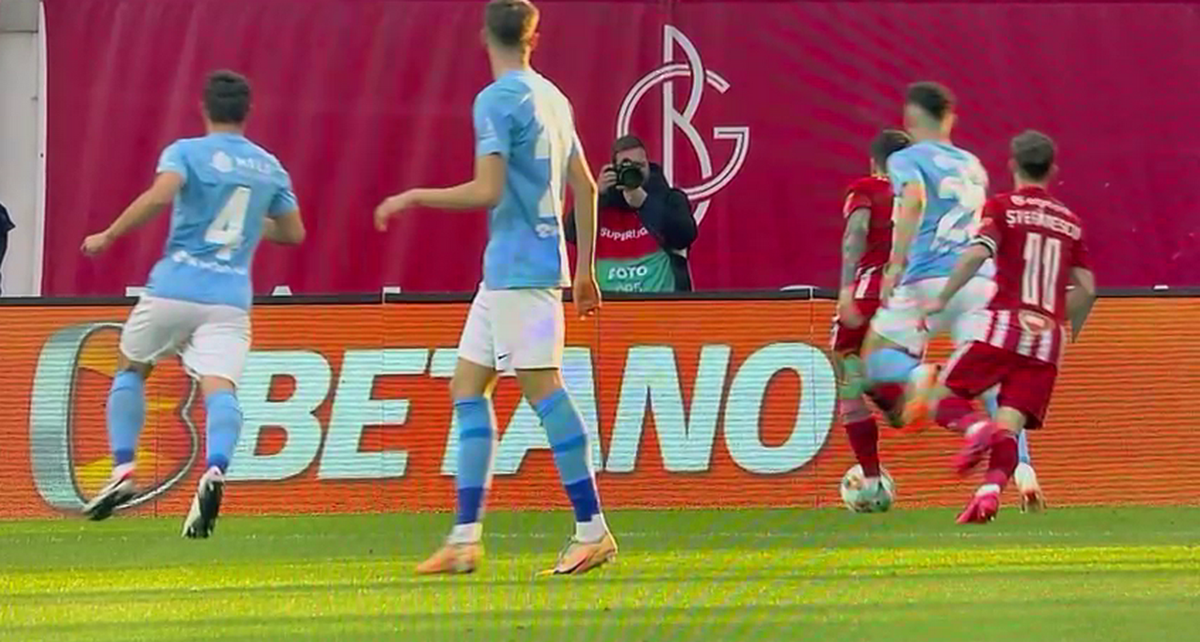 Penalty Cosmin Matei în Sepsi OSK - FC Voluntari