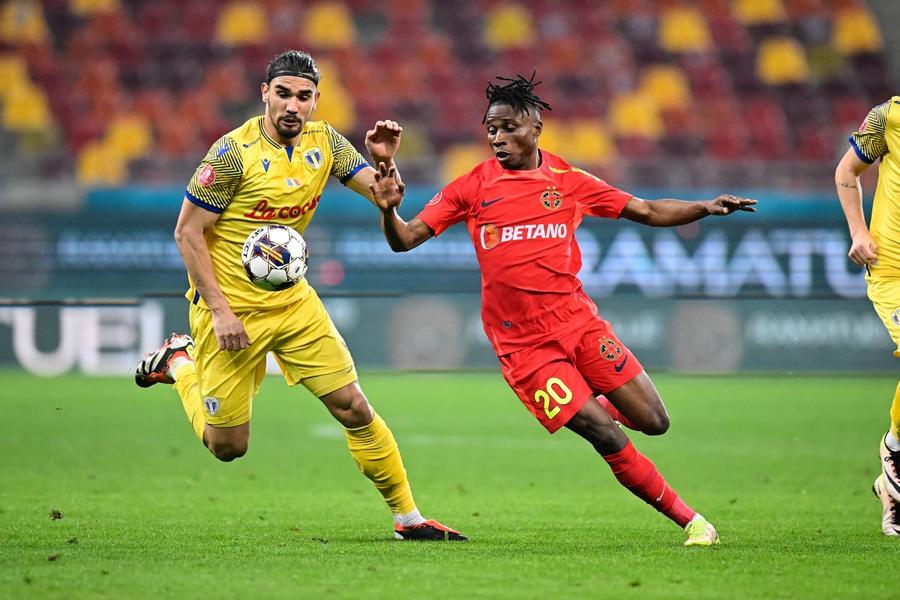 Nana Antwi/ foto Raed Krishan (GSP) Decizia lui Gigi Becali poate complica situația la FCSB » Ultimul capriciu al patronului le dă mari bătăi de cap antrenorilor Charalambous și Pintilii
