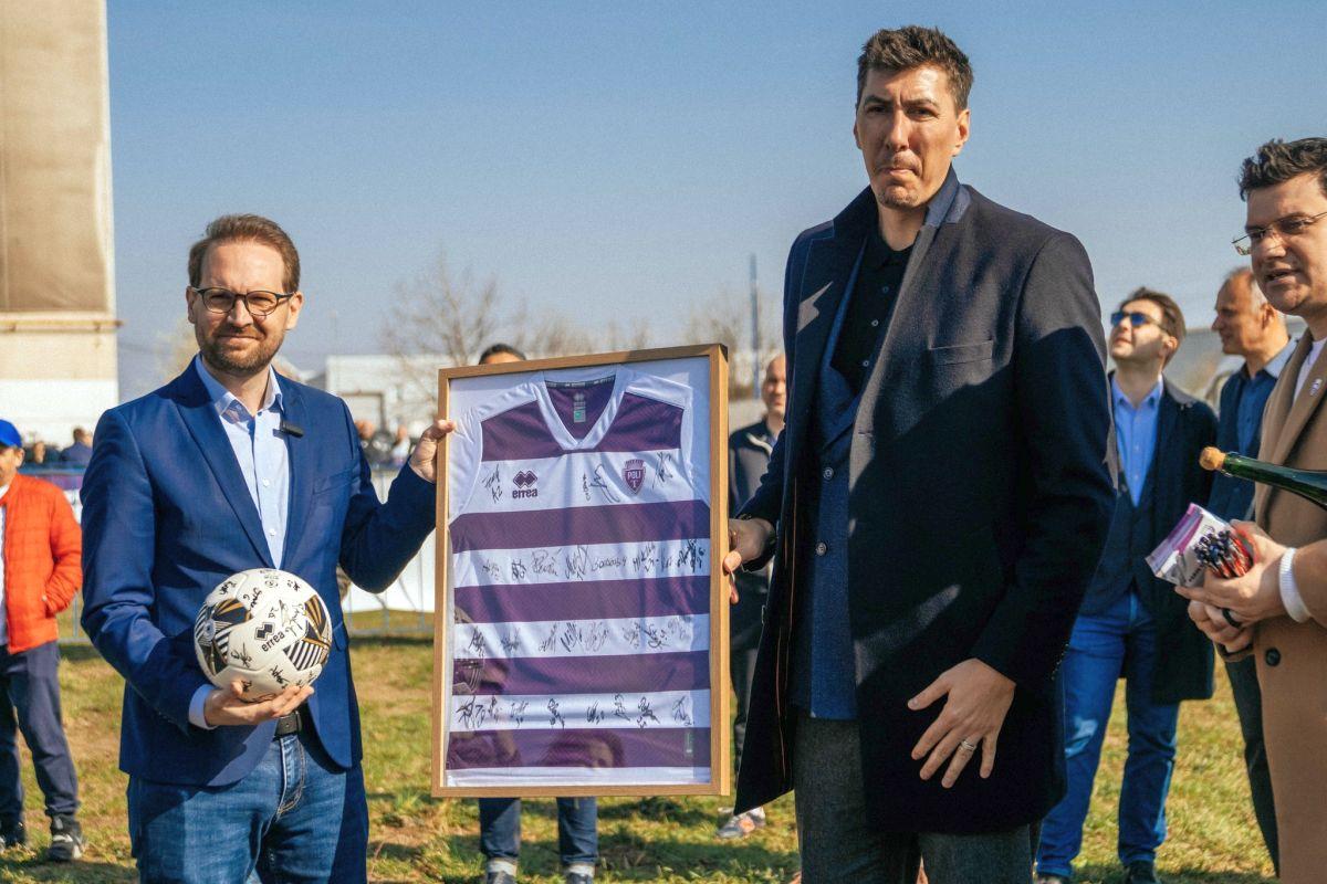 Au început lucrările la stadionul „Eroii Timișoarei”
