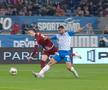Primul penalty pe care Rapid ar fi putut să-l primească la Craiova, foto: captură de ecran Orange Sport