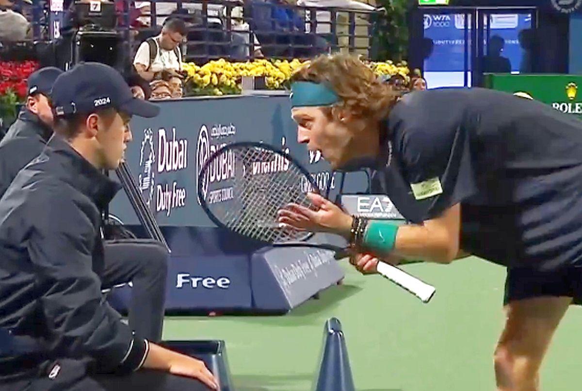 ATP a analizat apelul lui Rublev după descalificare și a anunțat decizia: „Ar fi fost disproporționat”