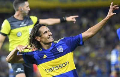Edinson Cavani, show la Boca Juniors! Hat-trick în 3-2 cu Belgrano