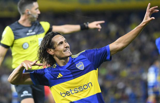 Edinson Cavani, show la Boca Juniors! Hat-trick în 3-2 cu Belgrano