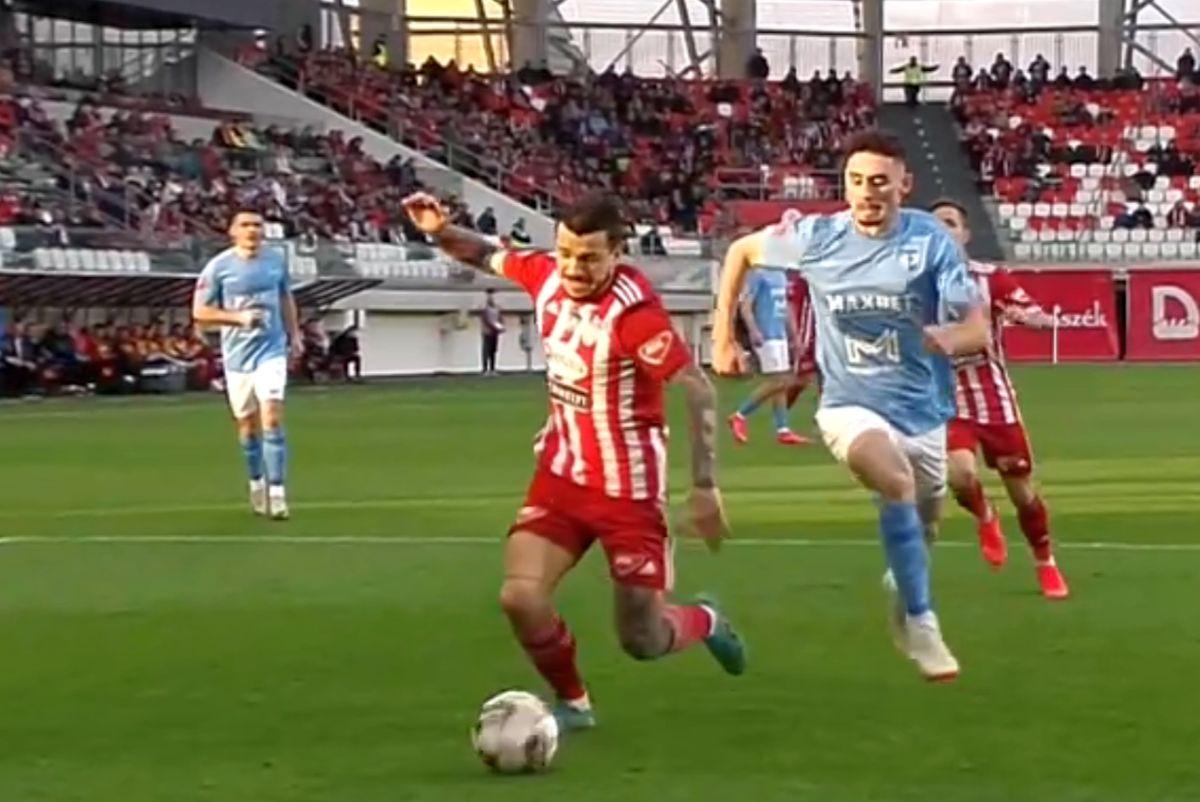Penalty Cosmin Matei în Sepsi OSK - FC Voluntari