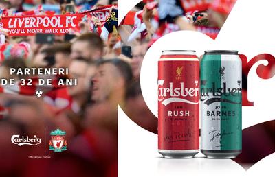 Carlsberg prelungește parteneriatul istoric cu FC Liverpool pentru încă 10 ani
