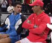 Rafael Nadal și Carlos Alcaraz, după de Netflix Slam / Sursă foto: Captură Twitter