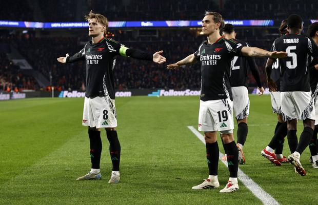 Rezultat halucinant în PSV - Arsenal: cel mai drastic eșec din ISTORIA clubului, indiferent de competiție