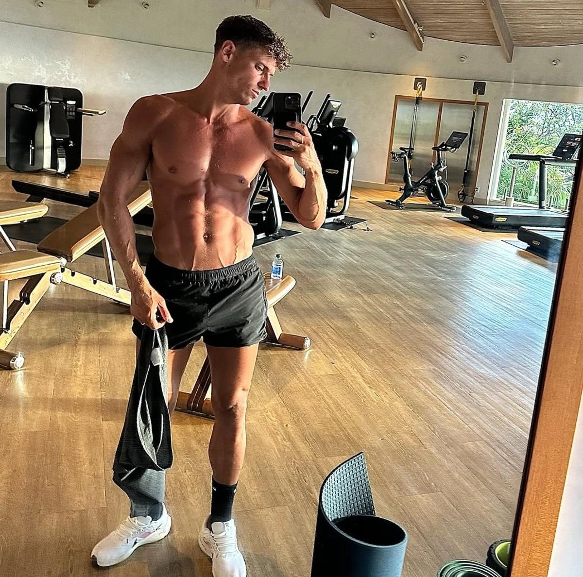 Marcos Llorente și soția Patricia