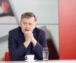 Crin Antonescu, invitatul emisiunii „Prietenii lui Ovidiu”. FOTO: Ionuț Iordache (GSP)