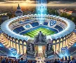 Stadionul celor de la Poli Iași, generat de AI