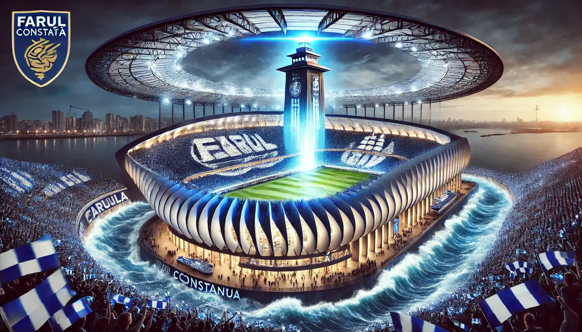 Stadioanele din România, generate de inteligența artificială