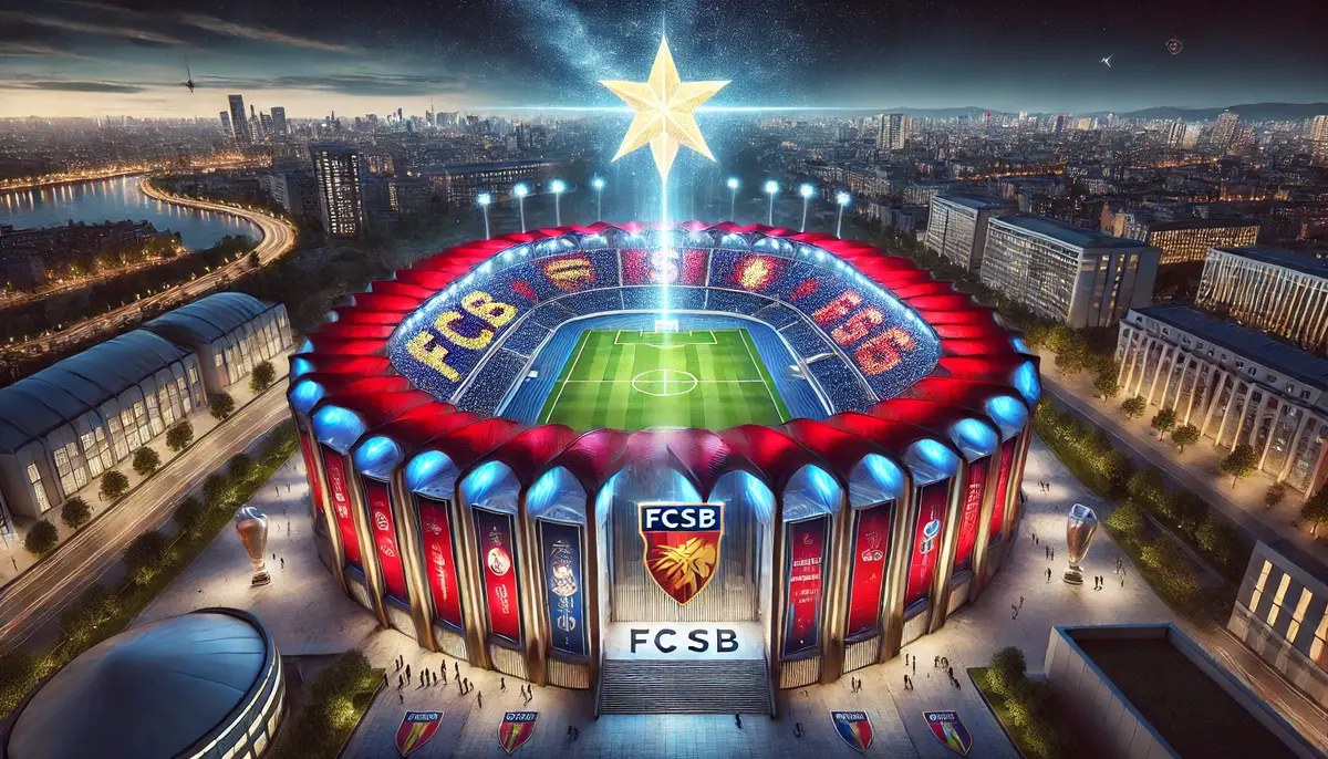 Stadioanele din România, generate de inteligența artificială