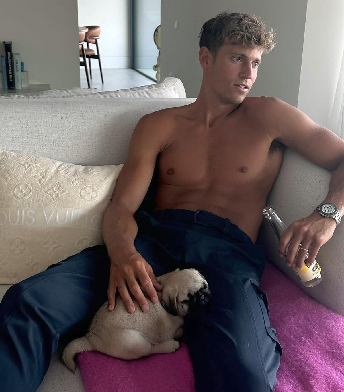 Marcos Llorente și soția Patricia