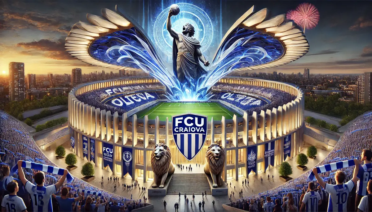 Stadioanele echipelor din România, recreate cu ajutorul inteligenței artificiale: imagini suprarealiste
