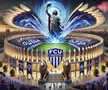 Stadionul celor de la FCU CRAIOVA, generat de AI