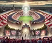 Stadionul celor de la Sepsi, generat de AI