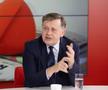 Crin Antonescu, invitatul emisiunii „Prietenii lui Ovidiu”. FOTO: Ionuț Iordache (GSP)