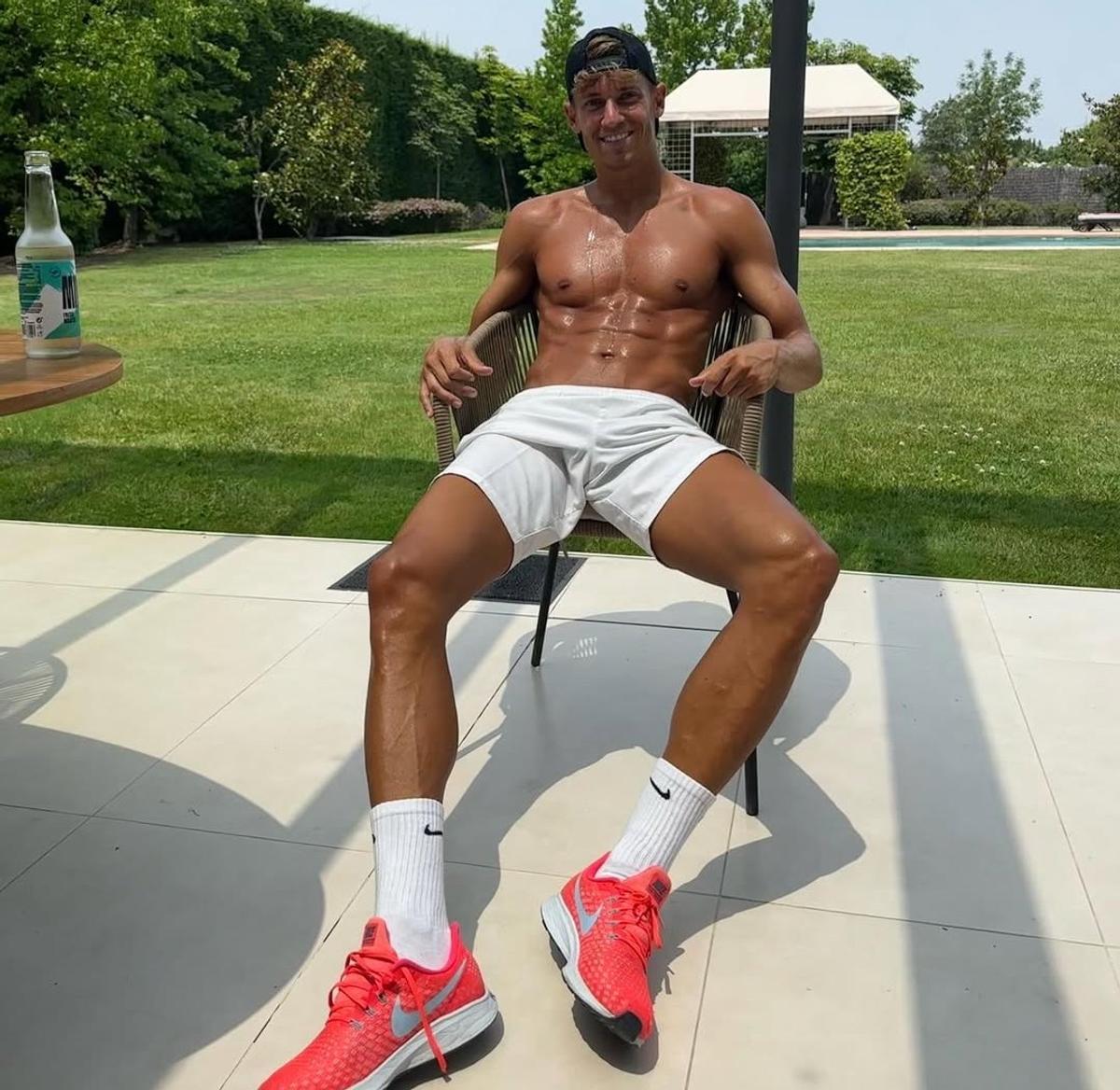 Marcos Llorente și soția Patricia