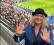 Nadia Comăneci, fana lui Real Madrid, foto: captură Orange Sport