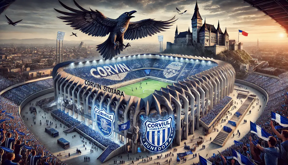 Stadioanele din România, generate de inteligența artificială