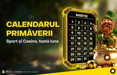 Bonusurile lunii la pariuri, zi de zi, tot martie