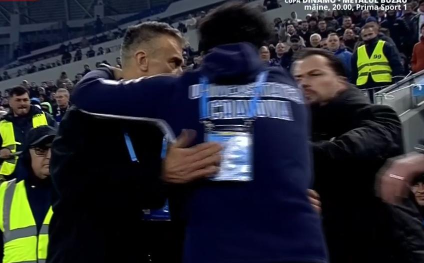 Pancu și Coelho / FOTO: Captură TV @Prima Sport 1