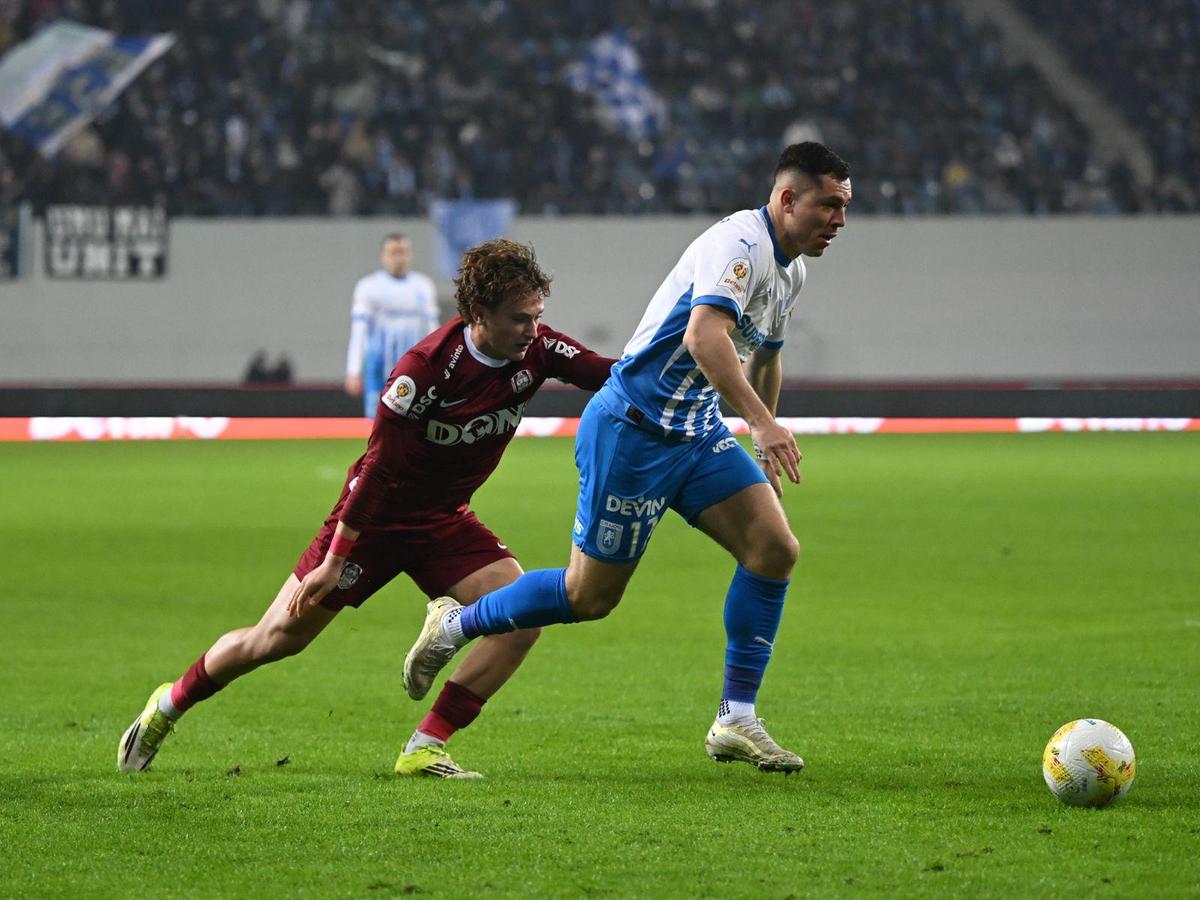 Așa e la Craiova! » Universitatea o scoate pe CFR Cluj din Cupa României Betano și vânează „dubla”