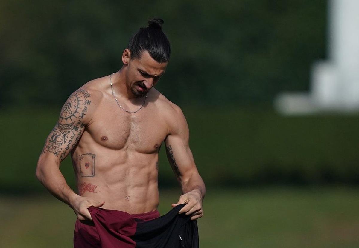 Fizicul de invidiat al lui Zlatan Ibrahimovic