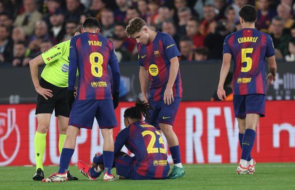 Dublă lovitură pentru Barcelona » Doi titulari s-au accidentat în meciul cu Atletico și vor lipsi câte o lună