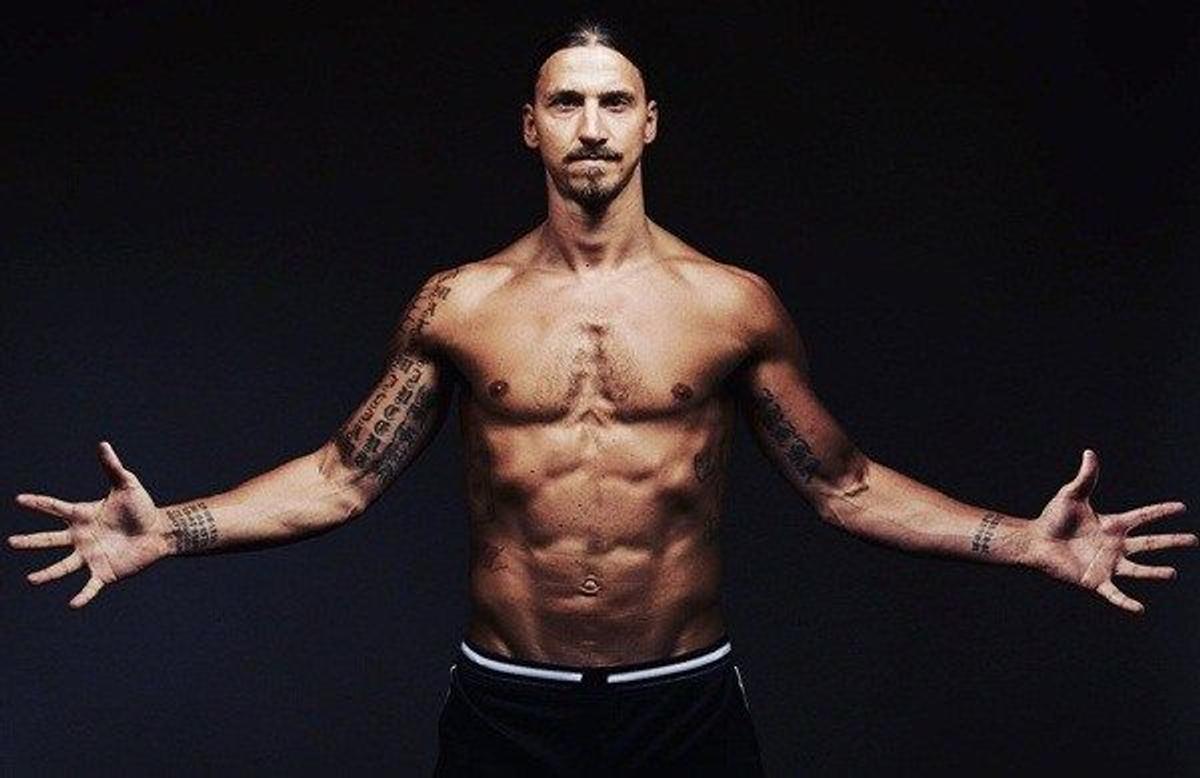 Fizicul de invidiat al lui Zlatan Ibrahimovic