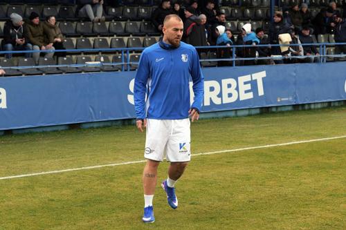 Denis Alibec, înainte de Farul - Rapid. Foto: Andrei Furnigă (GSP)
