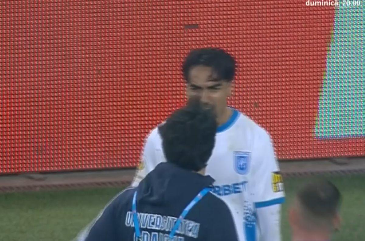 Filipe Coelho, gesturi în Craiova - CFR Cluj