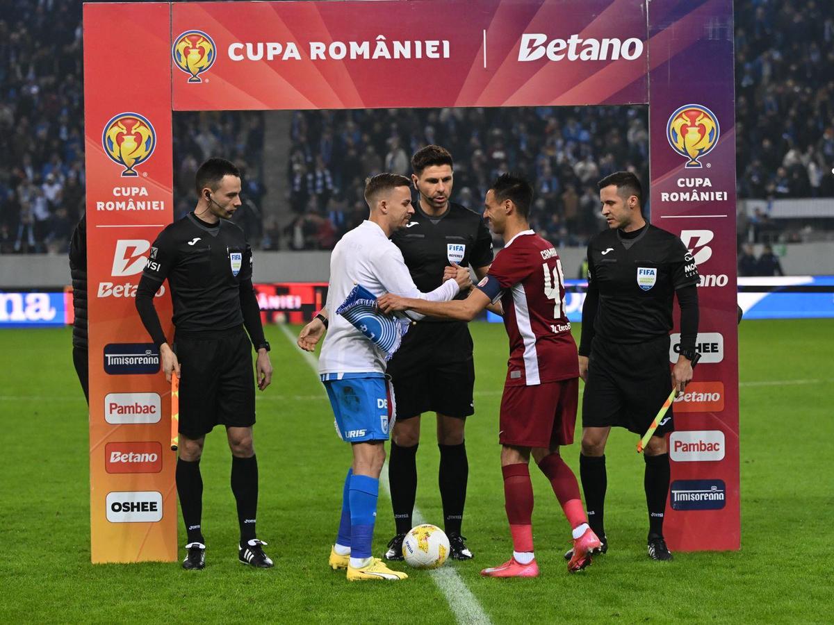 Așa e la Craiova! » Universitatea o scoate pe CFR Cluj din Cupa României Betano și vânează „dubla”