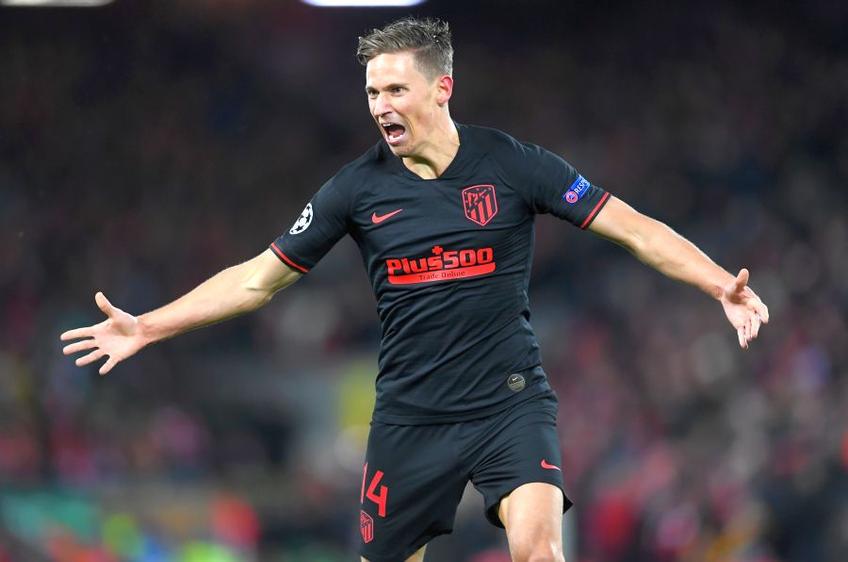 Marcos Llorente a marcat o „dublă” în meciul dintre Liverpool și Atletico // sursă foto: Guliver/gettyimages