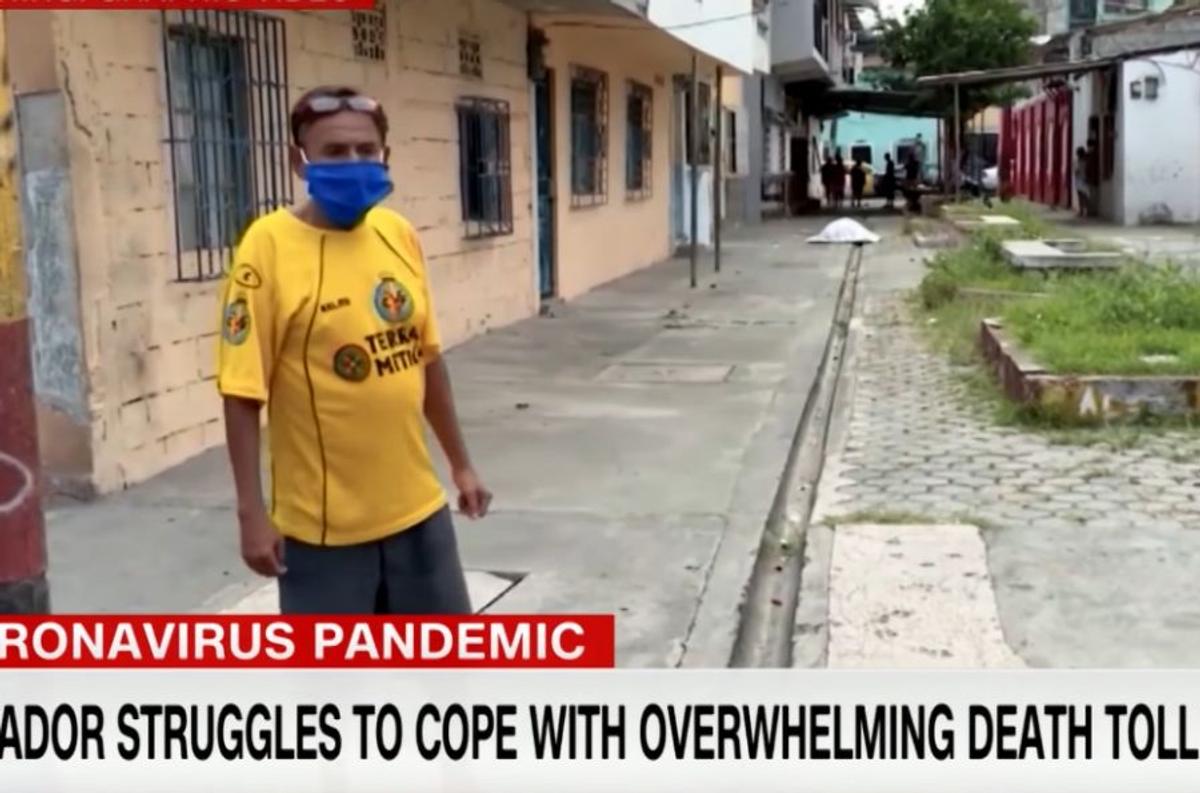 Ecuador, copleșită de COVID-19 » Victimele sunt lăsate pe străzi: „Imaginile sunt reale, lasă oameni morți pe străzi”