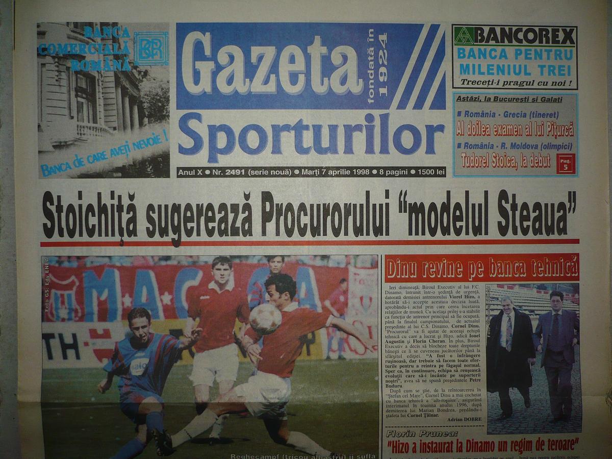 Retro GSP. Povestea suspectă a celei mai mari diferențe de scor din Steaua-Dinamo. Hizo: "Ce rost are să dezgropăm morții...?!"