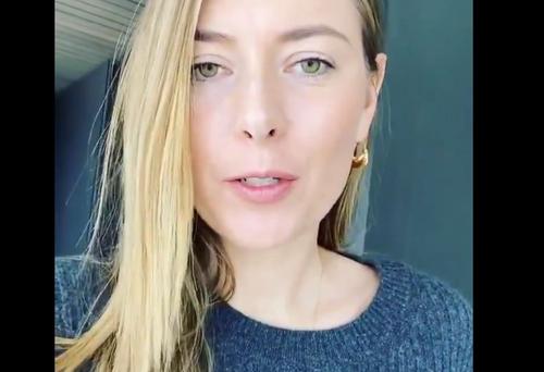 foto: Maria Sharapova pe twitter