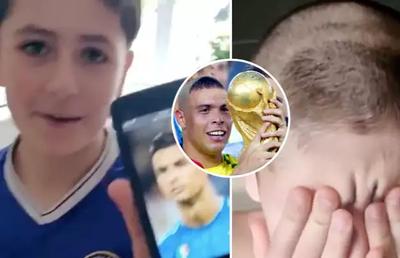 VIDEO „Există un singur Ronaldo” » Cum și-a făcut un tată fiul să plângă din cauza unei tunsori