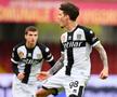 Dennis Man a înscris în Benevento - Parma // foto: parmacalcio1913.com