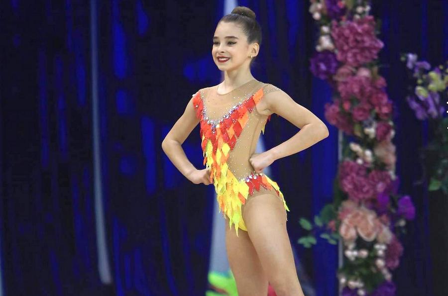 Andra Rusu împlinește 12 ani pe 27 aprilie și a început gimnastica ritmică de la 4 ani și jumătate FOTO Arhivă personală Acuzații incredibile la CSA Steaua » „Jigniri, pedepse extreme, bani fără chitanțe, atingeri dubioase”