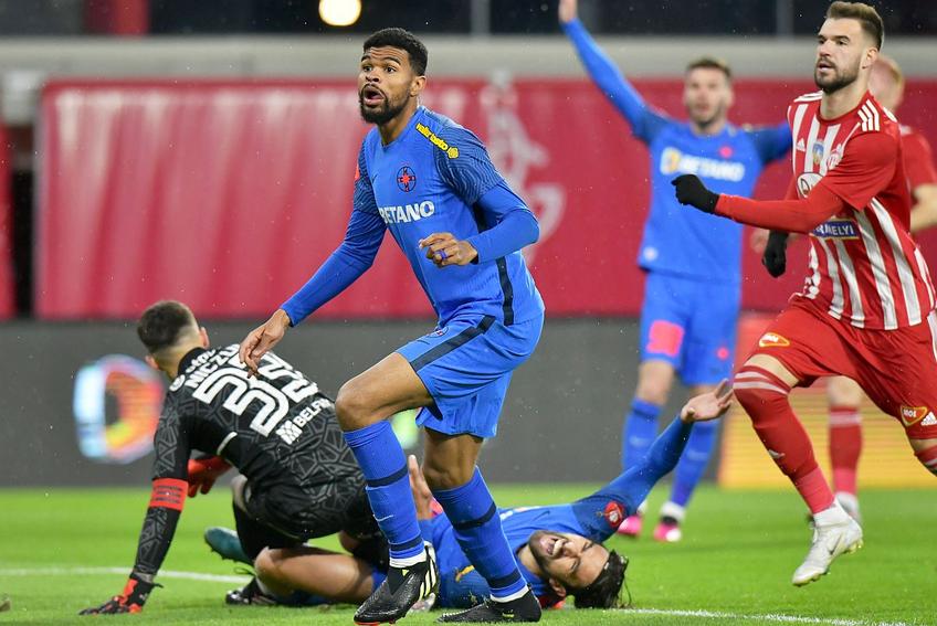 Malcom Edjouma, în Sepsi - FCSB // foto: Cristi Preda, GSP
