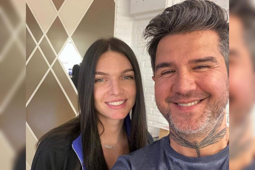 Simona Halep și Sorin Stratulat // sursă foto: Instagram @ stratulatsorin