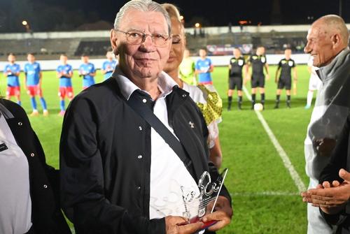 Emerich Ienei, la ultima apariție publică, meciul de Cupă dintre FC Bihor și FCSB, în toamna lui 2023