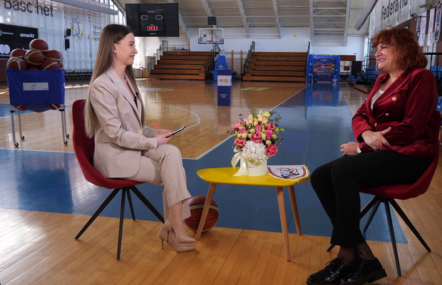 „La feminin” vine Carmen Tocală, președintele Federației Române de Baschet » Semnal de alarmă și dezvăluiri din cariera de sportivă